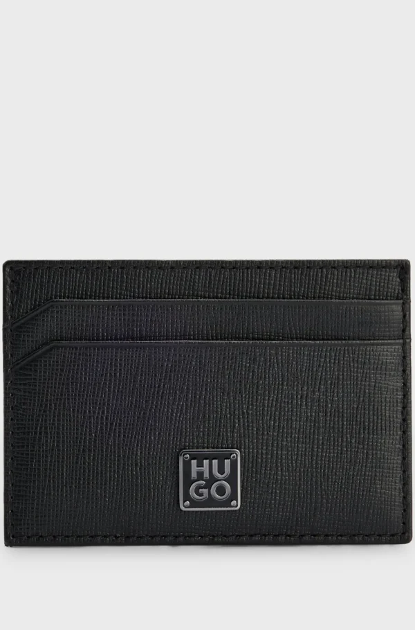 HUGO BOSS Accessory-sæt I Nappalæder Med Logodetalje Sort Fashion