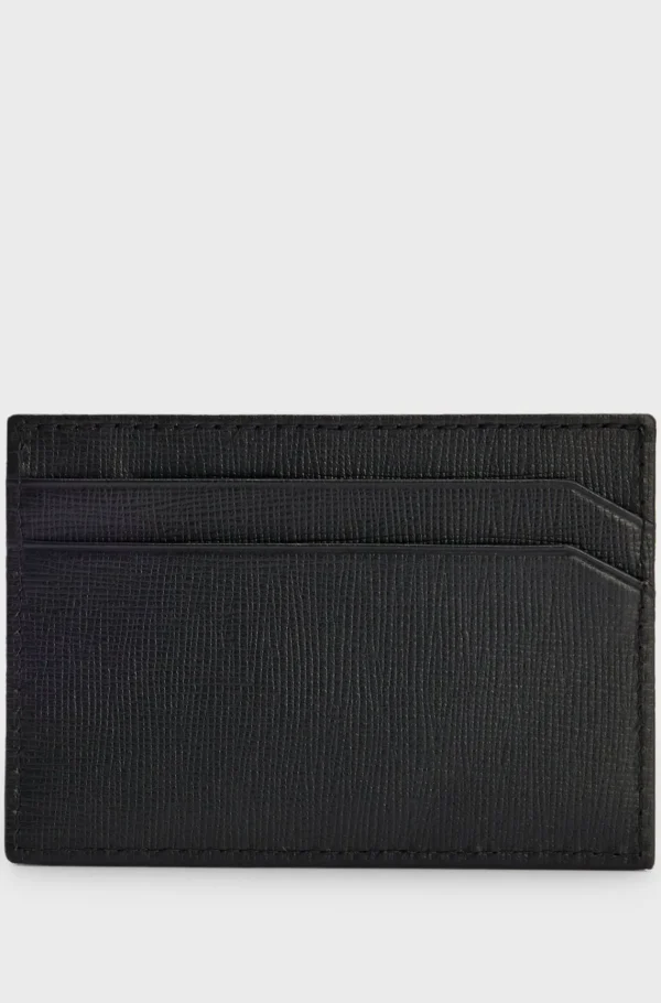 HUGO BOSS Accessory-sæt I Nappalæder Med Logodetalje Sort Fashion