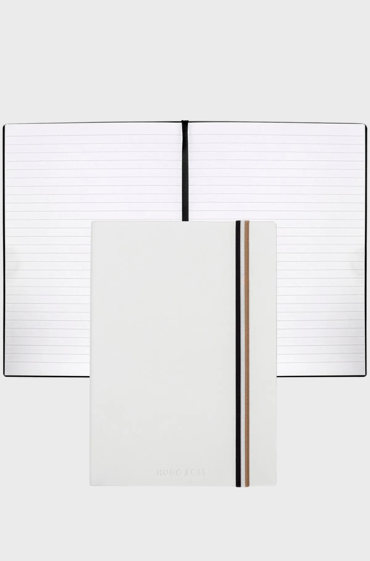 anotesbog_indbundet_i_hvidt_imiteret_lder_3.webp HUGO BOSS A5-notesbog Indbundet I t Imiteret Læder Hvid Outlet