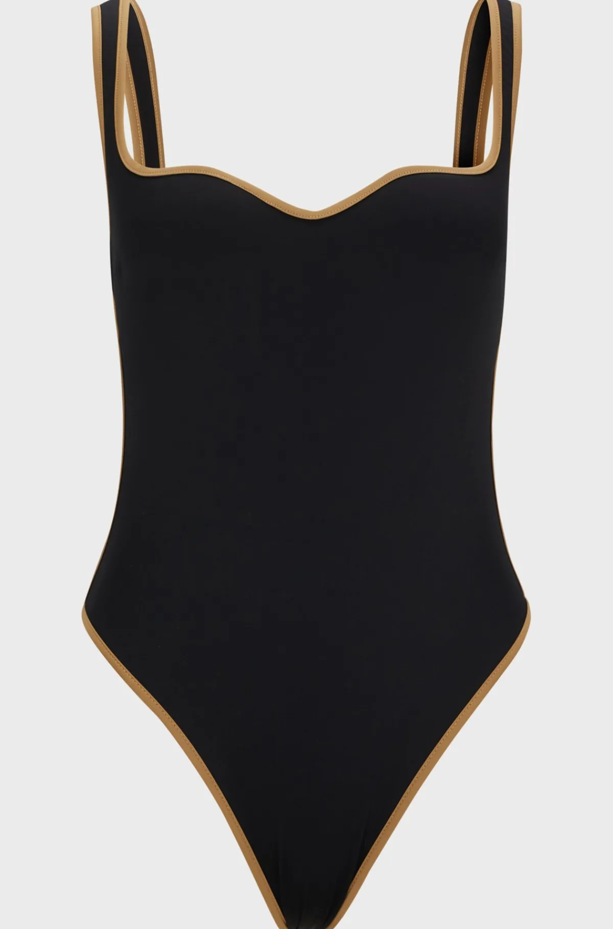 badedragt_med_for_og_kontrastfarvet_kant_4.webp HUGO BOSS Badedragt Med For Og Kontrastfarvet Kant Sort Store
