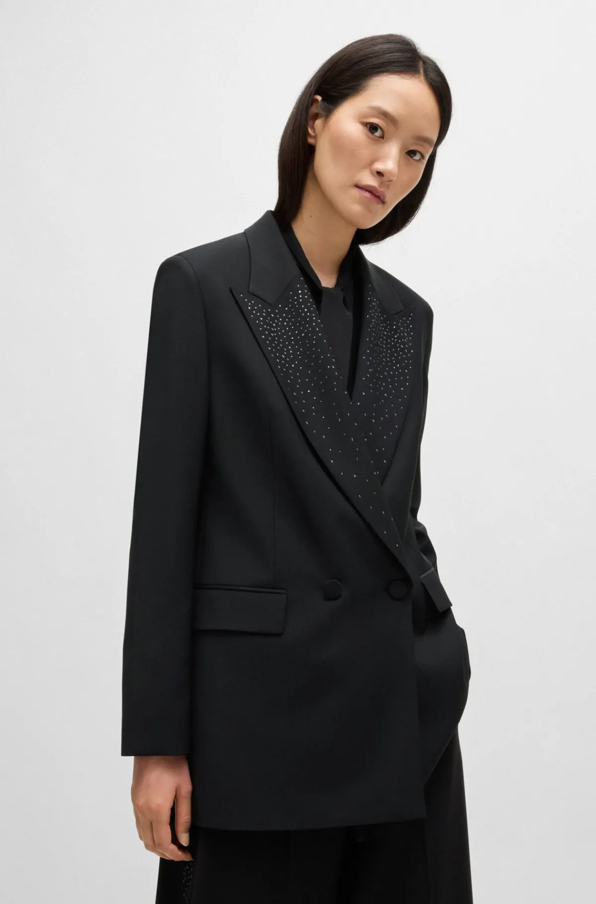 blazer_med_relaxed_fit_og_krystalbesat_revers_0.webp HUGO BOSS Blazer Med Relaxed Fit Og Krystalbesat Revers Sort Cheap