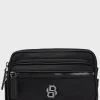 HUGO BOSS Bæltetaske I Twill Med Dobbelt B-monogram Sort Hot