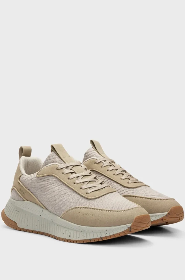 HUGO BOSS BOSS X ACBC Trainers With Speckled Effect Lys beige Hot