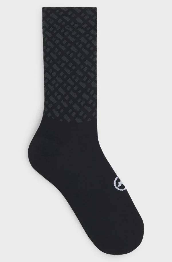 HUGO BOSS BOSS X ASSOS Fugttransporterende Cykelstrømper Med Sømløs Konstruktion Sort Shop