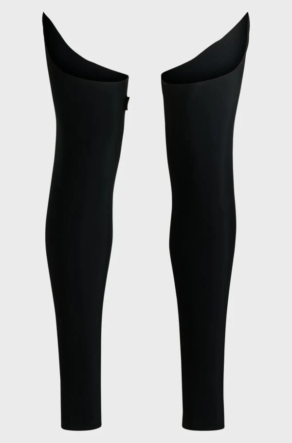 HUGO BOSS BOSS X ASSOS-termobenvarmere Med Logodetaljer Sort Best Sale