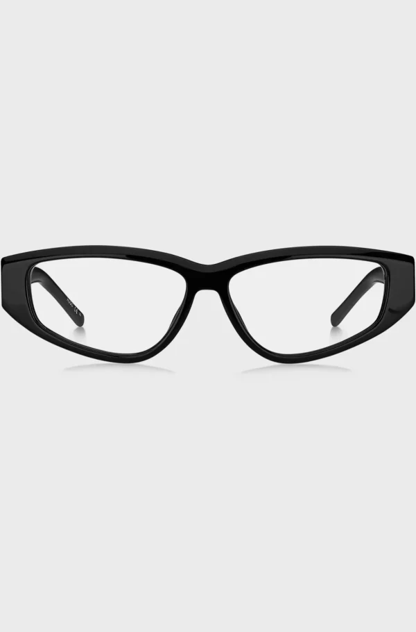 HUGO BOSS Briller Med Styrke I Acetat Med 3D-monogram Sort Best