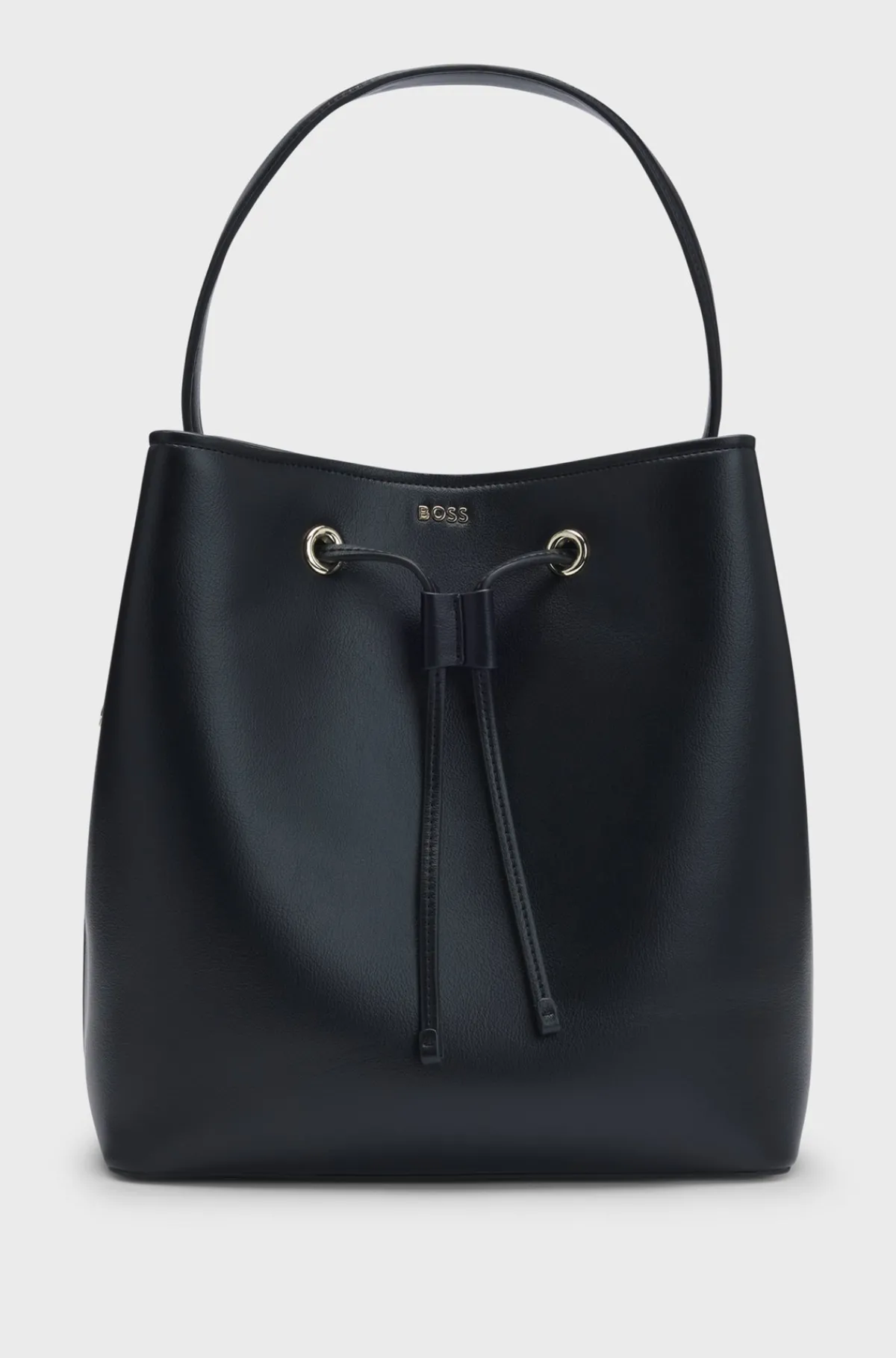 bucket_bag_i_imiteret_lder_med_dobbelt_bmonogram_1.webp HUGO BOSS Bucket Bag I Imiteret Læder Med Dobbelt B-monogram Sort Cheap