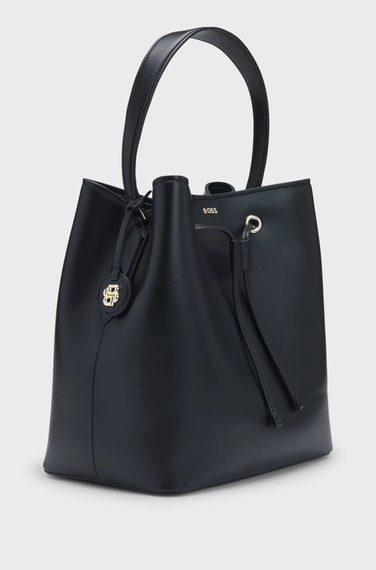 bucket_bag_i_imiteret_lder_med_dobbelt_bmonogram_4.webp HUGO BOSS Bucket Bag I Imiteret Læder Med Dobbelt B-monogram Sort Cheap