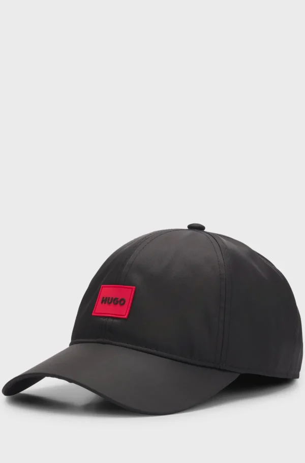 HUGO BOSS Cap Med Silikonemærkat Sort Hot