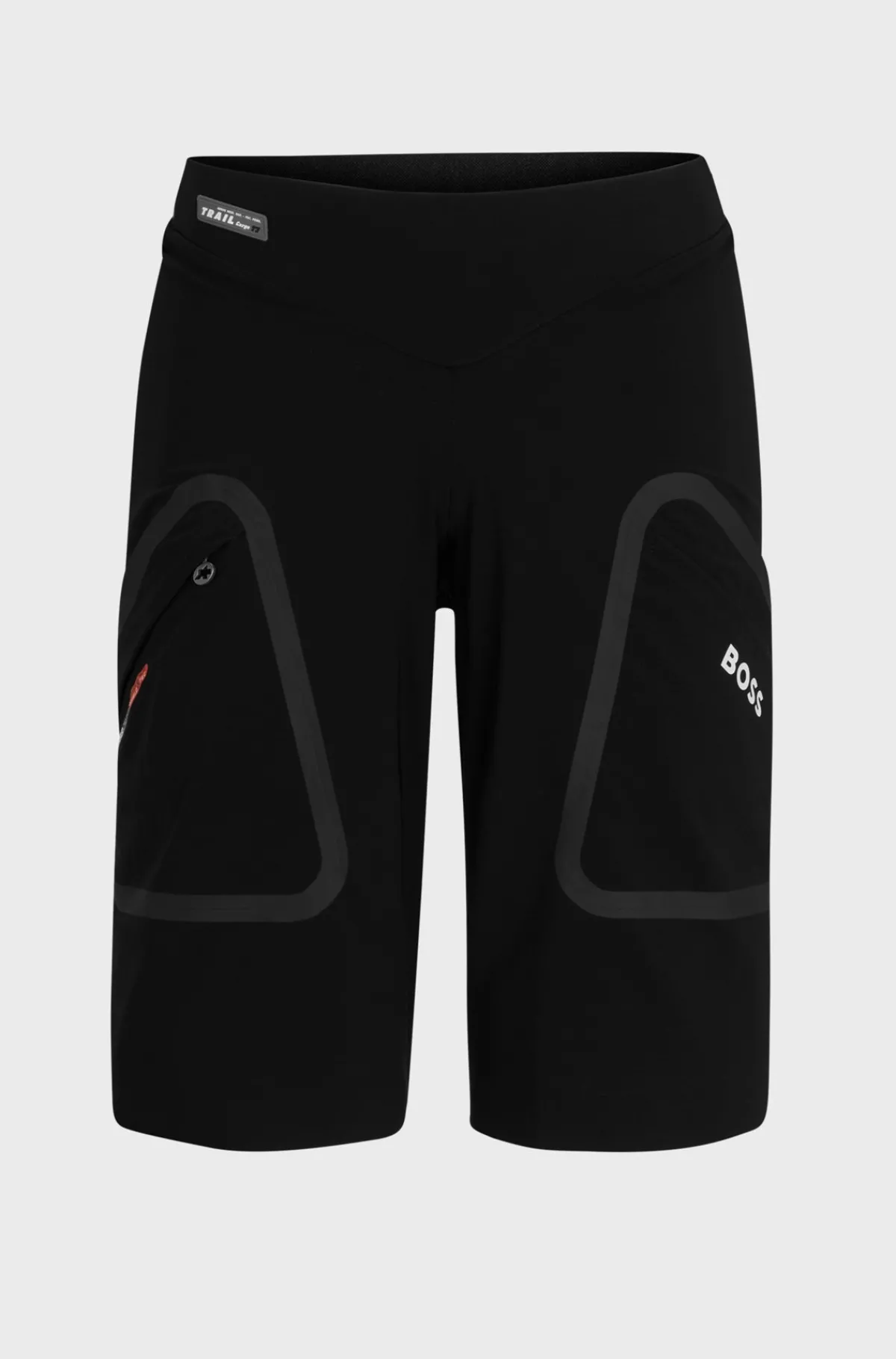 HUGO BOSS Cargoshorts Med Regular Fit Og Branding Fra BOSS X ASSOS Sort Flash Sale