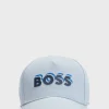 HUGO BOSS Denimkasket Til Børn Med Logoprint Lyseblå Discount