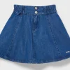HUGO BOSS Denimnederdel Til Børn Med Broderet Logo Blå Cheap