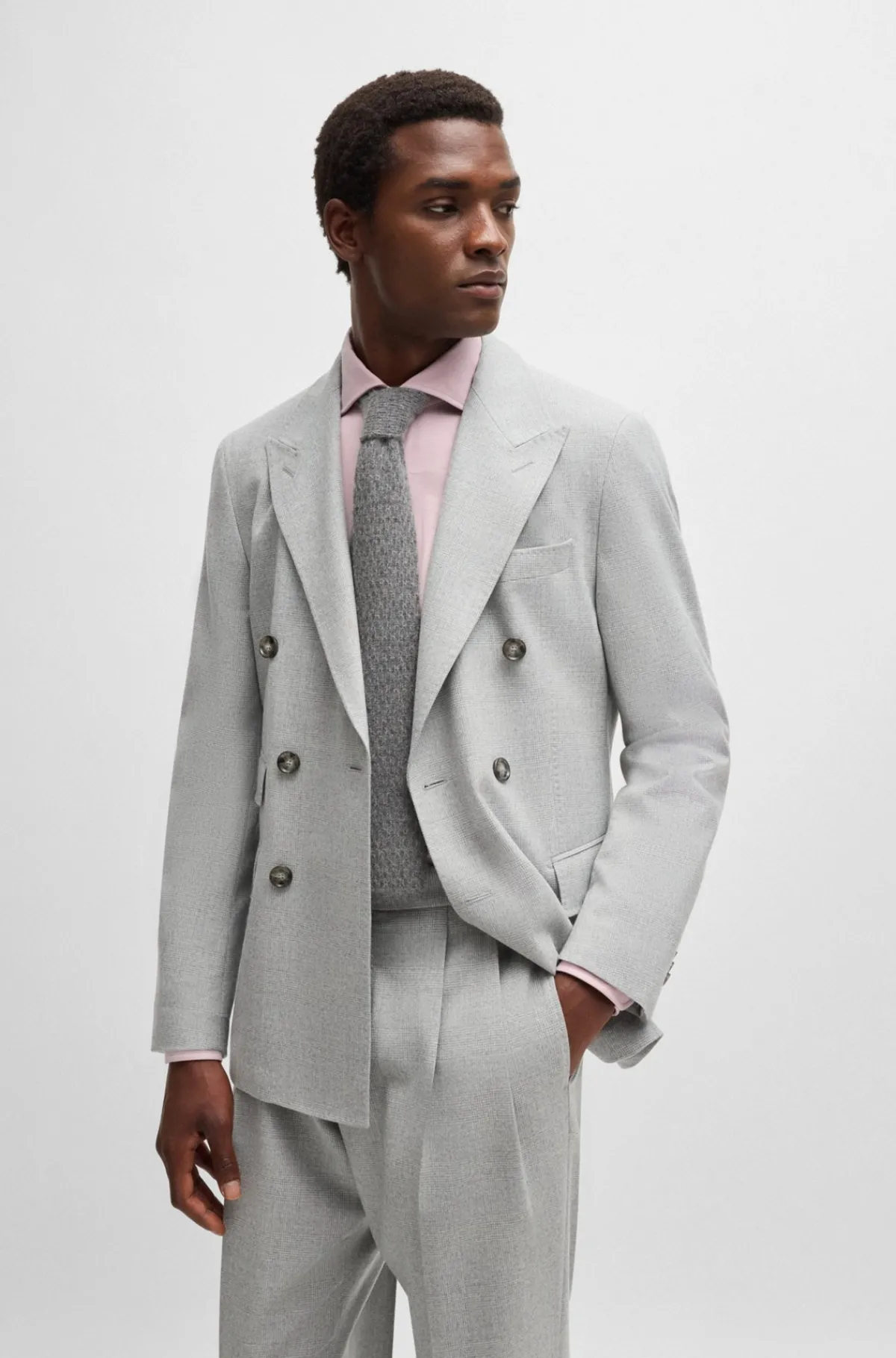 dobbeltradet_slim_fit_jakkest_i_ny_uld_med_tern_5.webp HUGO BOSS Dobbeltradet Slim Fit Jakkesæt I Ny Uld Med Tern Lysegrå Cheap