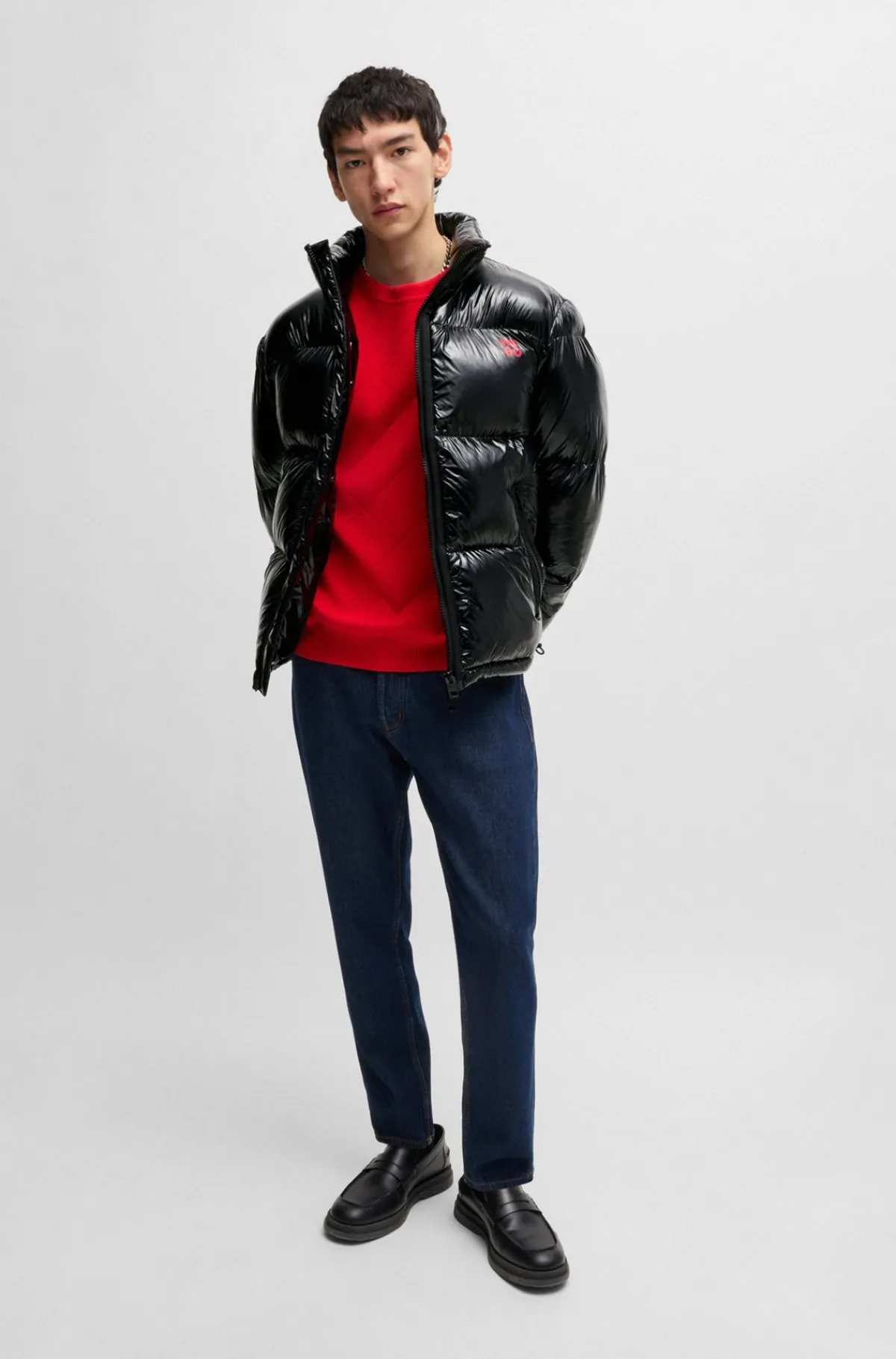 dunjakke_med_slim_fit_af_vandafvisende_skinnende_stof_3.webp HUGO BOSS Dunjakke Med Slim Fit Af Vandafvisende, Skinnende Stof Sort Fashion