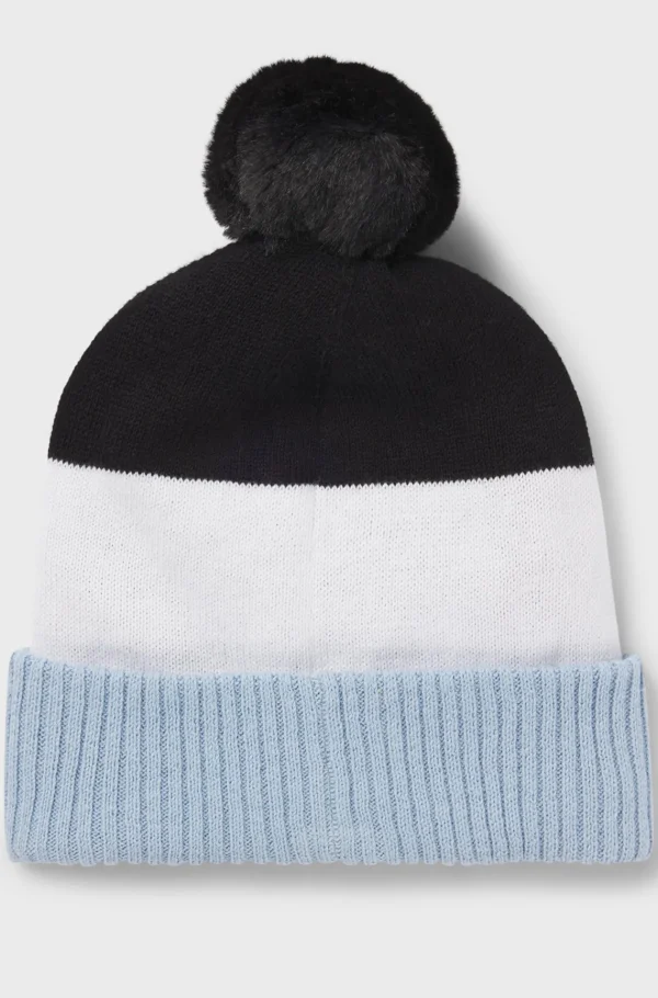 HUGO BOSS Flerfarvet Hue Til Børn Med Pompon Blå Clearance