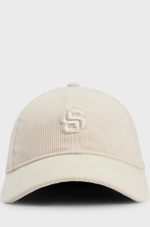 HUGO BOSS Fløjlskasket Med Broderet Double B-monogram Lys beige Cheap