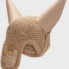 HUGO BOSS Hæklet Insektmaske Til Hestesport Med Logomærke Beige Cheap