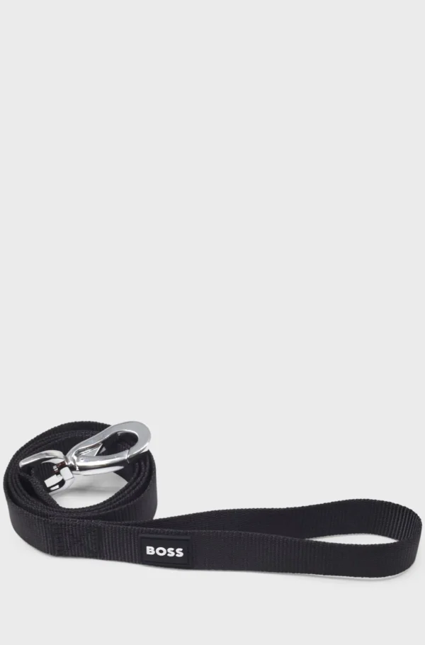 HUGO BOSS Hundesnor Med Logomærke I Silikone Sort Discount