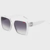 HUGO BOSS e Acetat-solbriller Med Stablet Logo Hvid Flash Sale