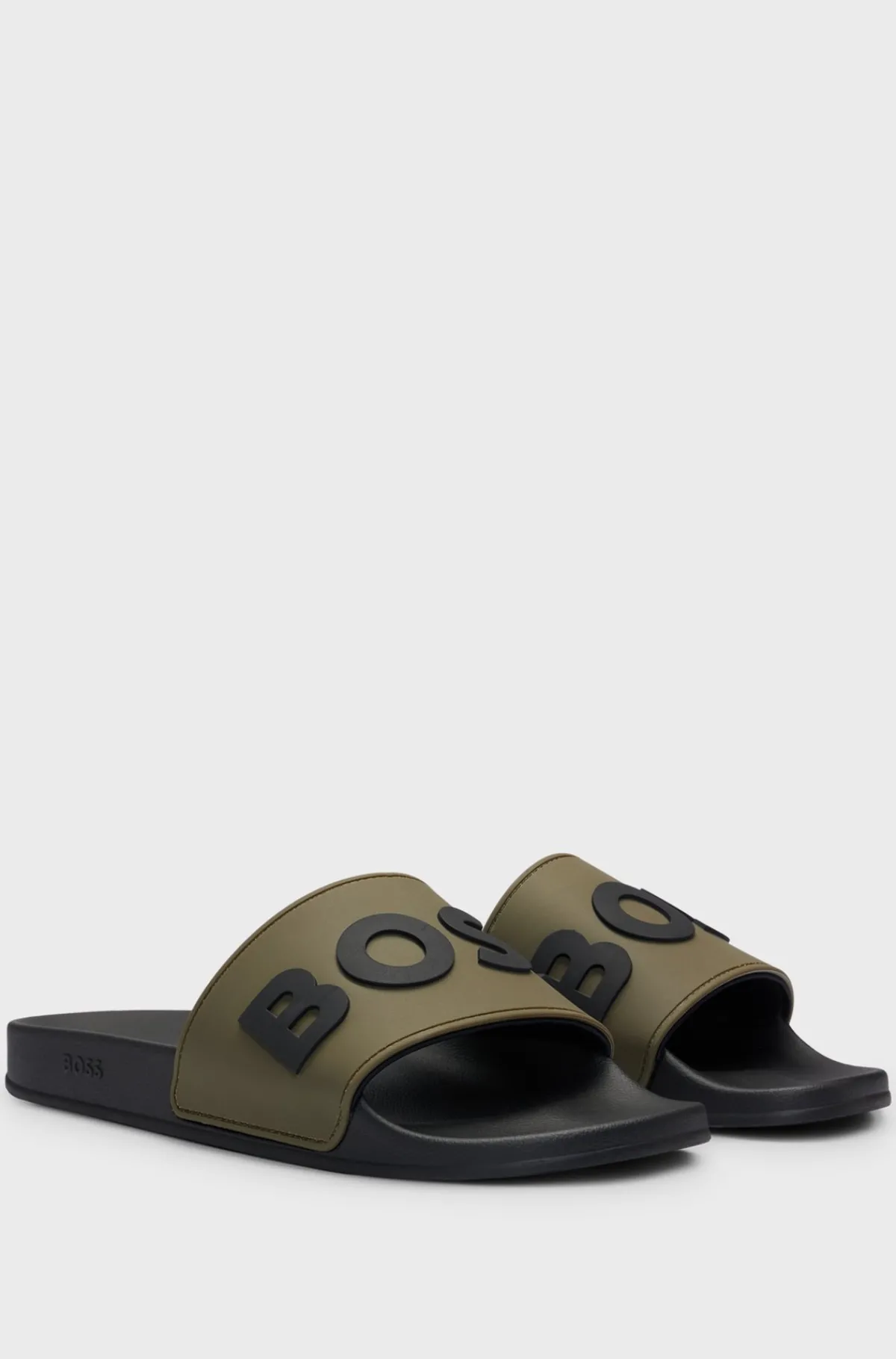 italiensk_fremstillede_badesandaler_med_hvet_logo_1-4.webp HUGO BOSS Italiensk Fremstillede Badesandaler Med Hævet Logo Lysegrøn Discount