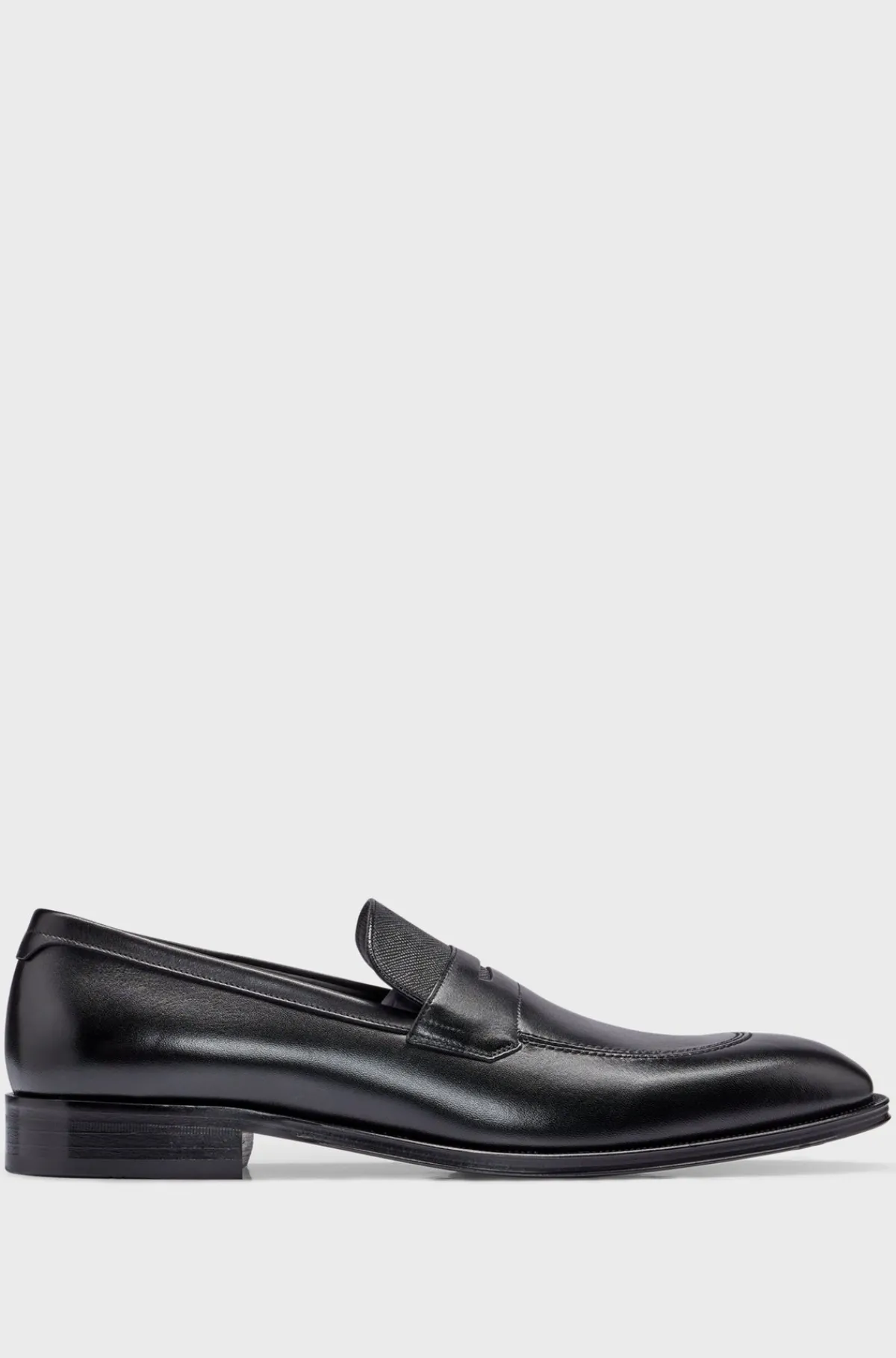 loafers_i_glat_og_saffianoprintet_lder_4.webp HUGO BOSS Loafers I Glat Og Saffiano-printet Læder Sort Fashion