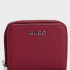 HUGO BOSS Pung I Imiteret Læder Med Logobogstaver Rød Clearance