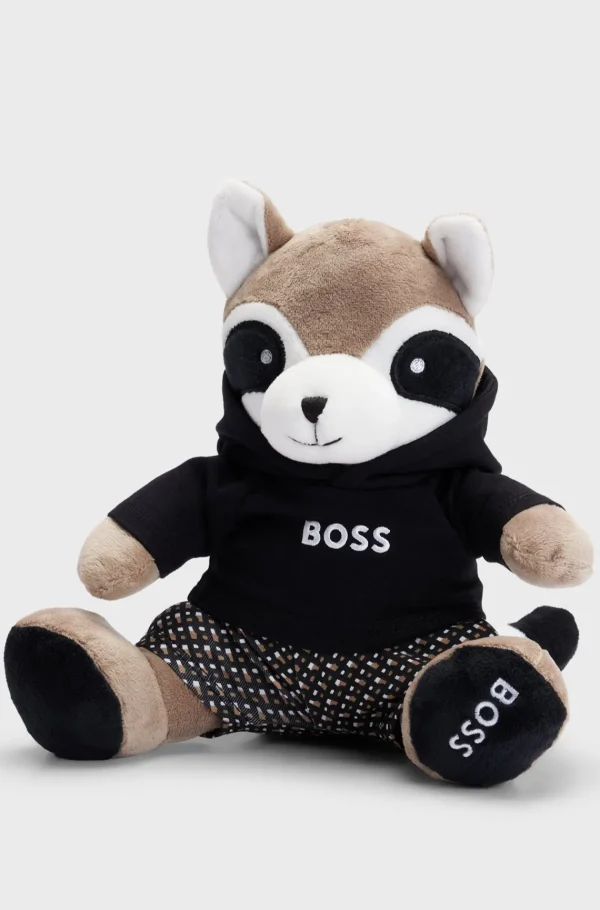 HUGO BOSS Rød Panda-legetøj Til Babyer I Imiteret Pels Brun New
