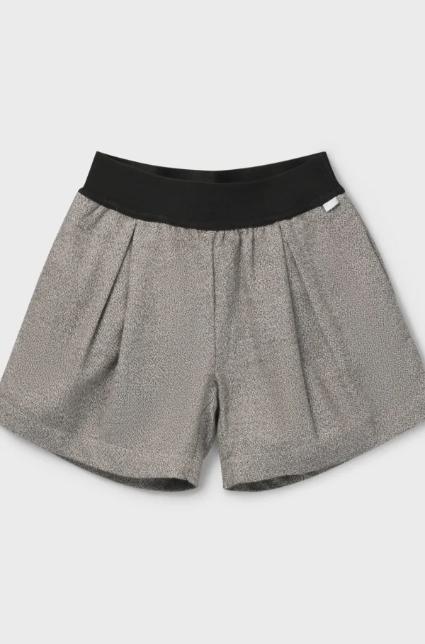 HUGO BOSS Shorts Til Børn I Bomuld Med Elastisk Linning Lysegrå Cheap