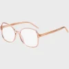 HUGO BOSS Stel Til Briller Med Styrke I Lyserødt Acetat Med Guldfarvet Metal Lys pink Cheap