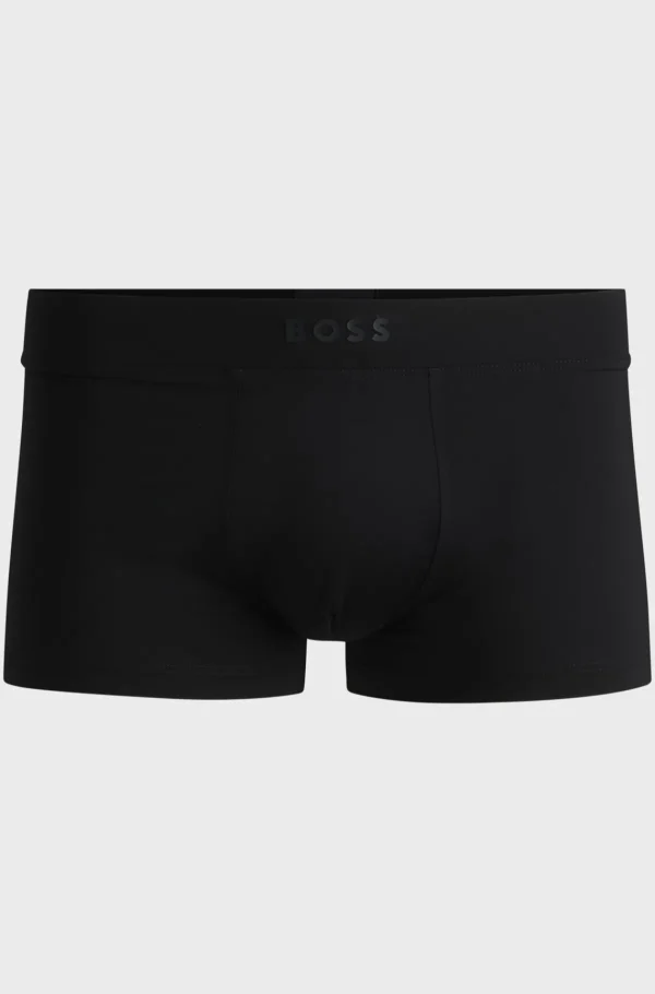 HUGO BOSS Underbukser I Mikrofiber Med Et Silikonelogo I Linningen Sort Cheap