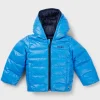 HUGO BOSS Vendbar Dunjakke Med Logo Til Børn Blå Best Sale