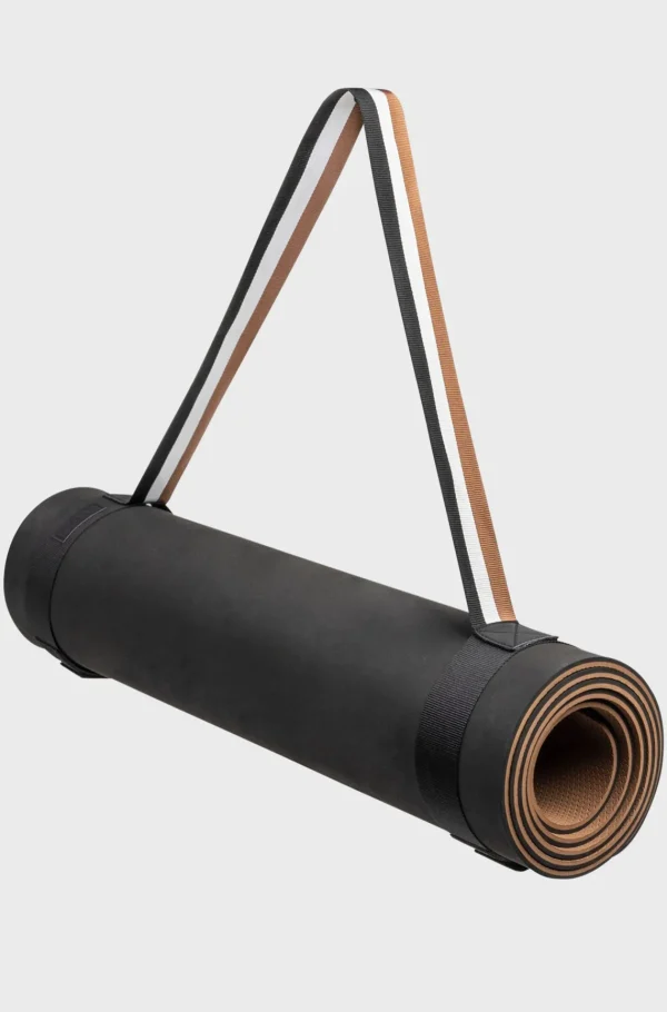 HUGO BOSS Yogamåtte Med Signaturstribet Strop Sort Best